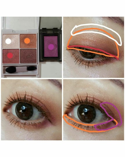 セルヴォーク ヴォランタリー アイズ/Celvoke/単色アイシャドウを使ったクチコミ(3枚目)