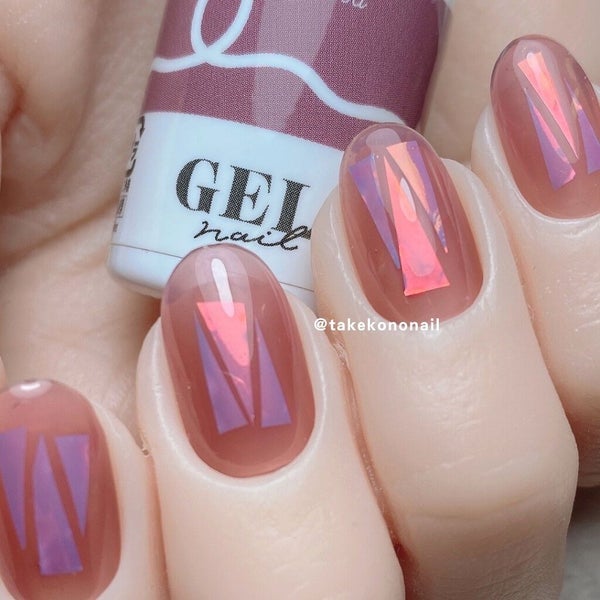 ジェルネイル(ライト対応)/セリア/ジェルネイル by たけこのねいる💅プチプラネイル