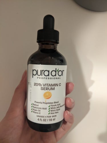 20% vitamin C serum/PURA D'OR/美容液を使ったクチコミ（1枚目）