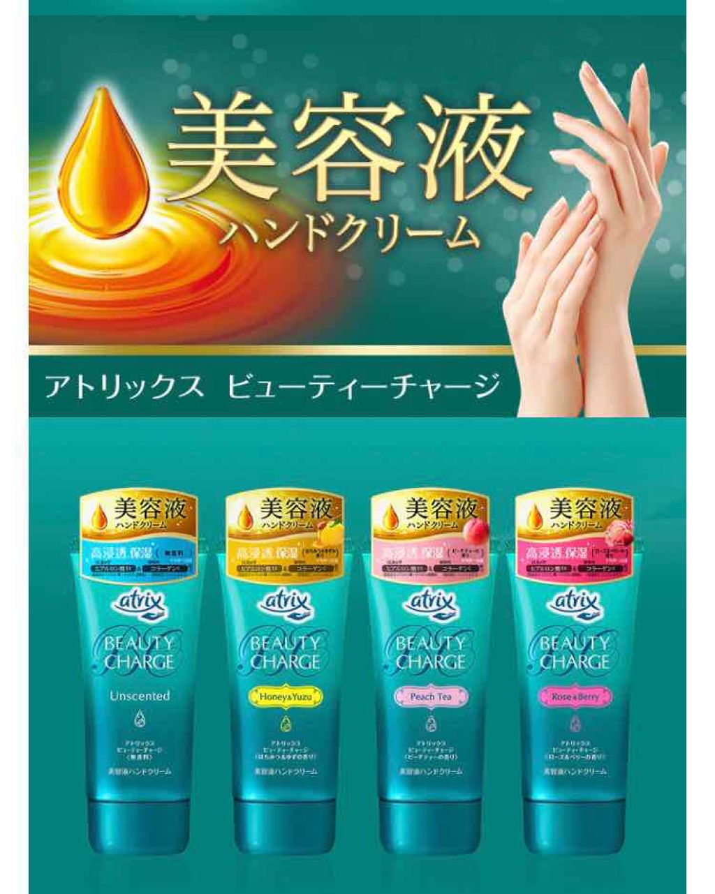 ビューティーチャージ 無香料/アトリックス/ハンドクリームを使ったクチコミ(3枚目)