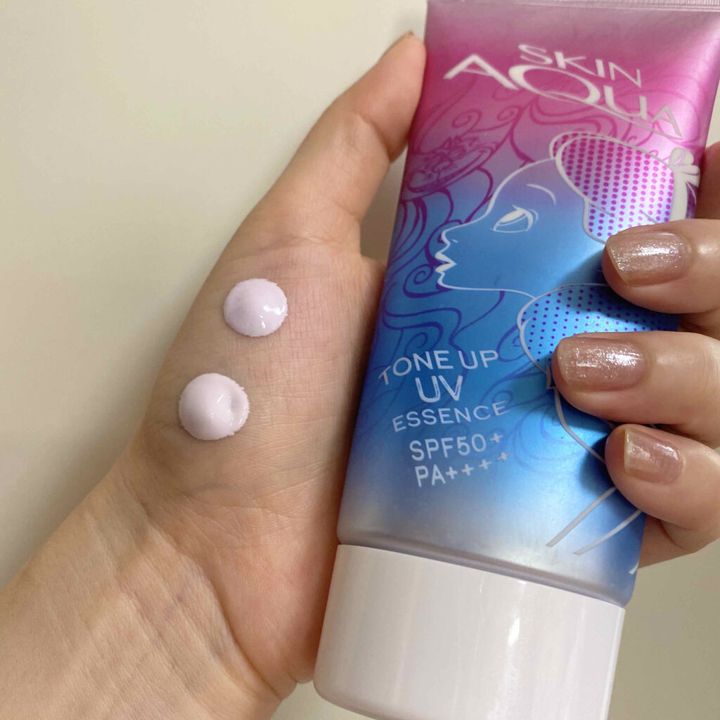 スキンアクア トーンアップUVエッセンス/スキンアクア/日焼け止めクリームを使ったクチコミ（2枚目）