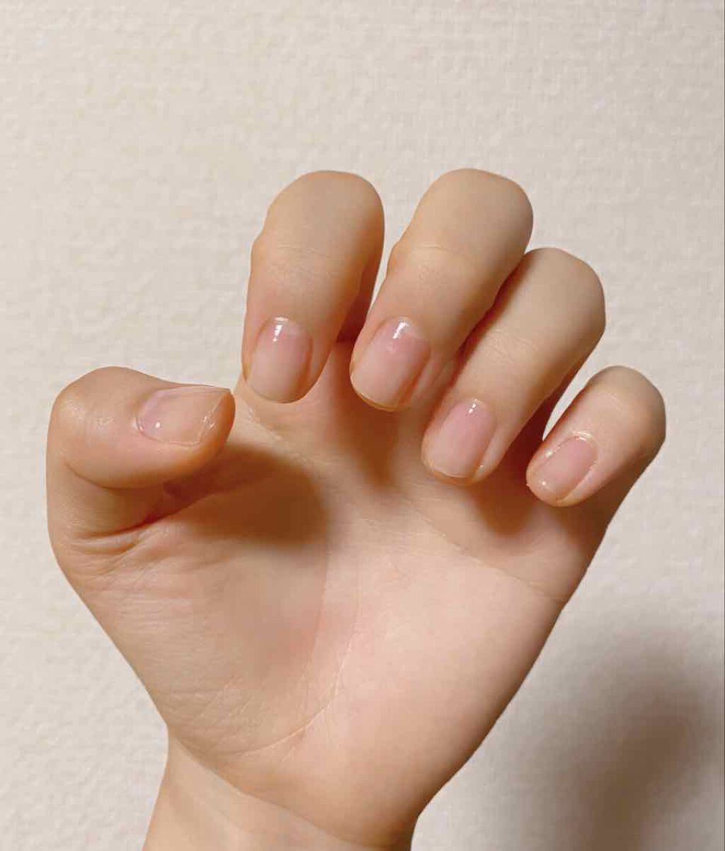 ウォータリーネイルジェル クイックグロス		/D-UP/オールインワンネイルを使ったクチコミ（2枚目）