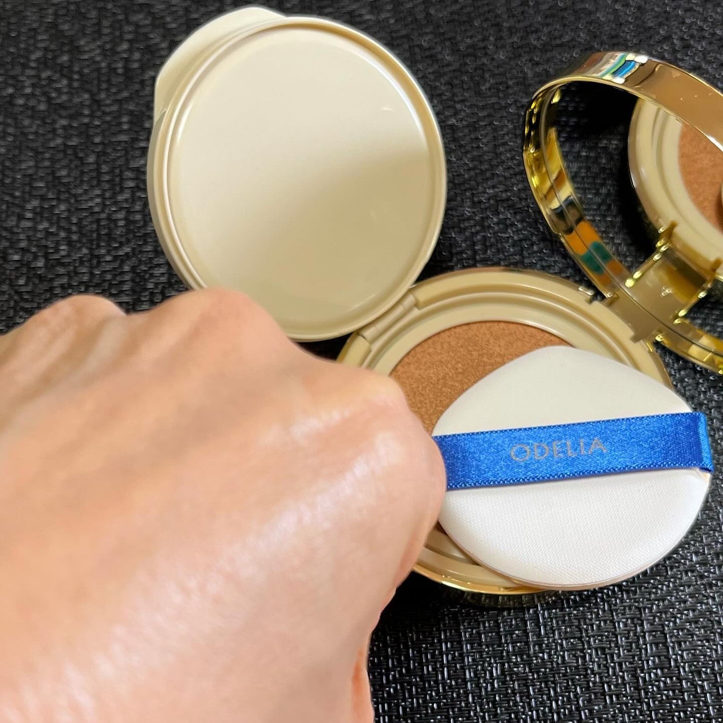 ルミナスフィット クッションファンデーション /ODELIA/クッションファンデーションを使ったクチコミ(5枚目)