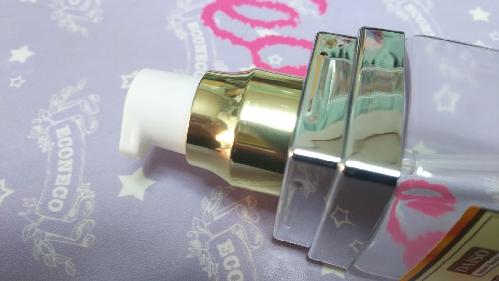 乳液用エレガントボトル 50ml/DAISO/その他スキンケアグッズを使ったクチコミ(2枚目)