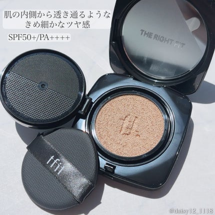 レイヤリングフィット グロークッションEX/TFIT/クッションファンデーションを使ったクチコミ(2枚目)