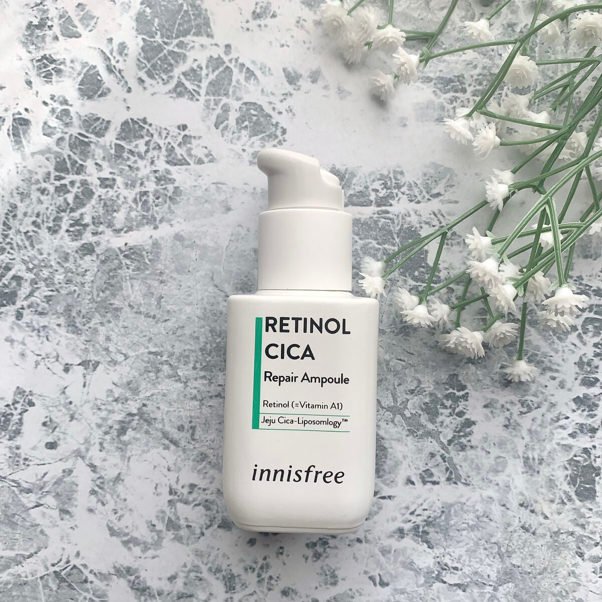 レチノール シカ リペア セラム/innisfree/美容液を使ったクチコミ(2枚目)