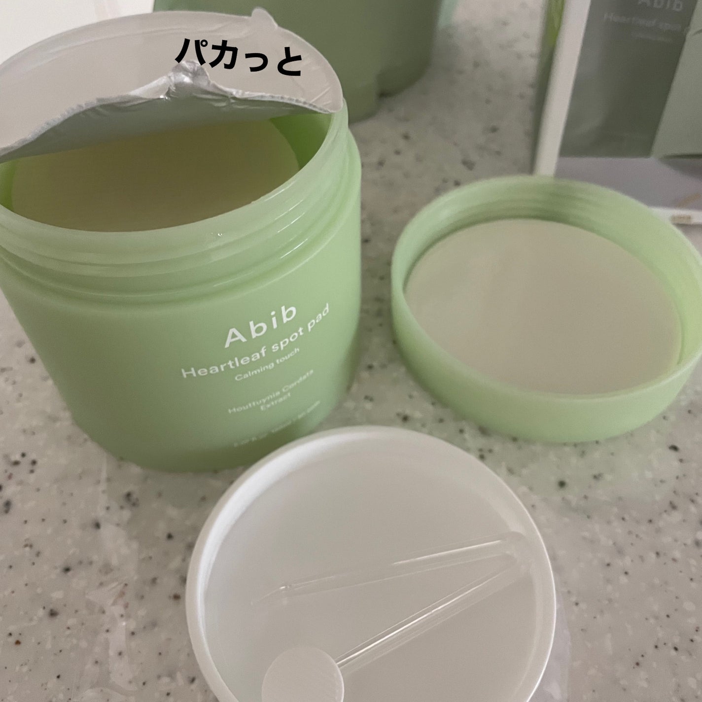 ドクダミカーミングタッチスポットパッド/Abib /トナーパッドを使ったクチコミ(6枚目)