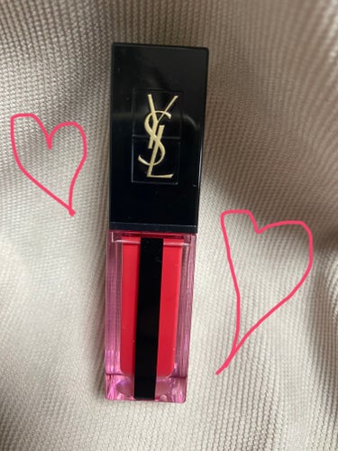 ルージュ ピュールクチュール ヴェルニ ウォーターステイン/YVES SAINT LAURENT BEAUTE/口紅を使ったクチコミ（1枚目）