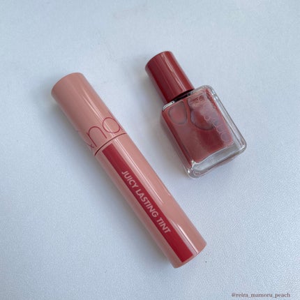 ジューシーラスティングティント/rom&nd/リップティントを使ったクチコミ(5枚目)