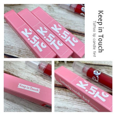 Tattoo lip candle tint/Keep in Touch/口紅を使ったクチコミ（2枚目）