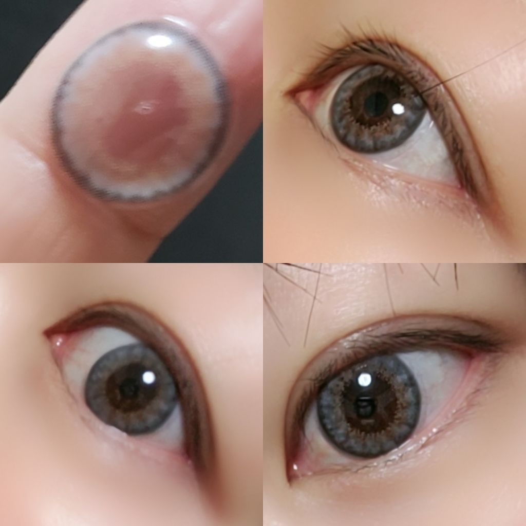 CRUUM 1day Aqua/CRUUM/ワンデー（１DAY）カラコンを使ったクチコミ（2枚目）