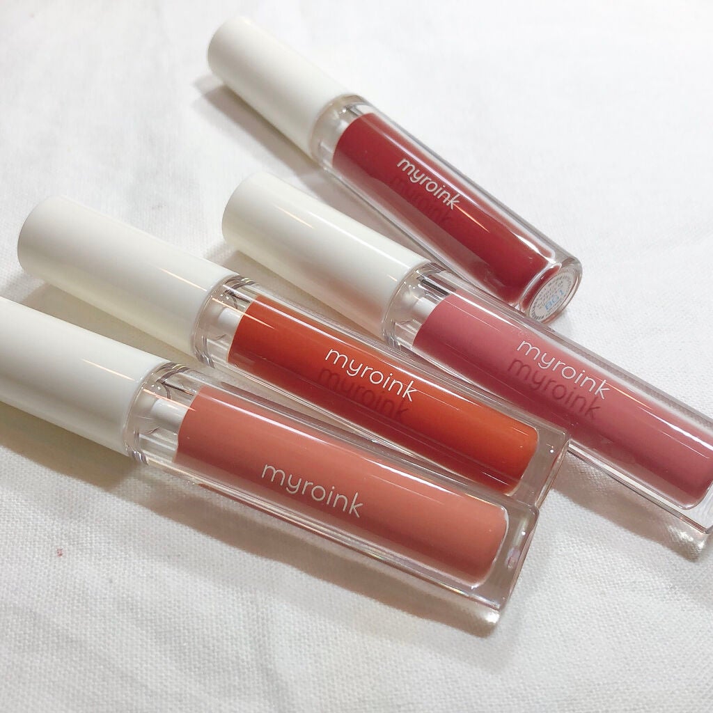 カラーフォーミーリップティント/myroink/リップティントを使ったクチコミ(7枚目)