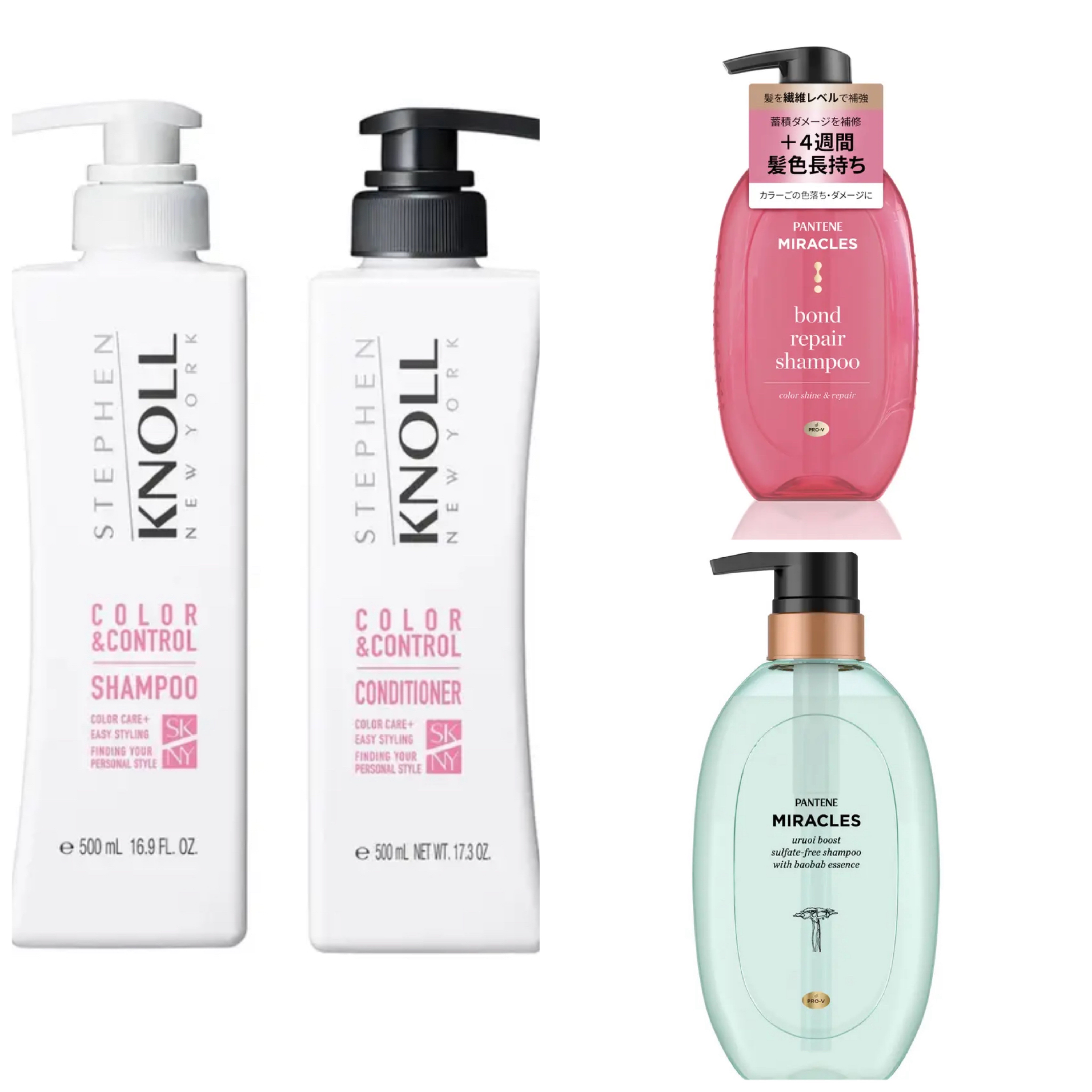 カラーコントロール シャンプー W/コンディショナー W/スティーブンノル ニューヨーク/市販シャンプーを使ったクチコミ（1枚目）