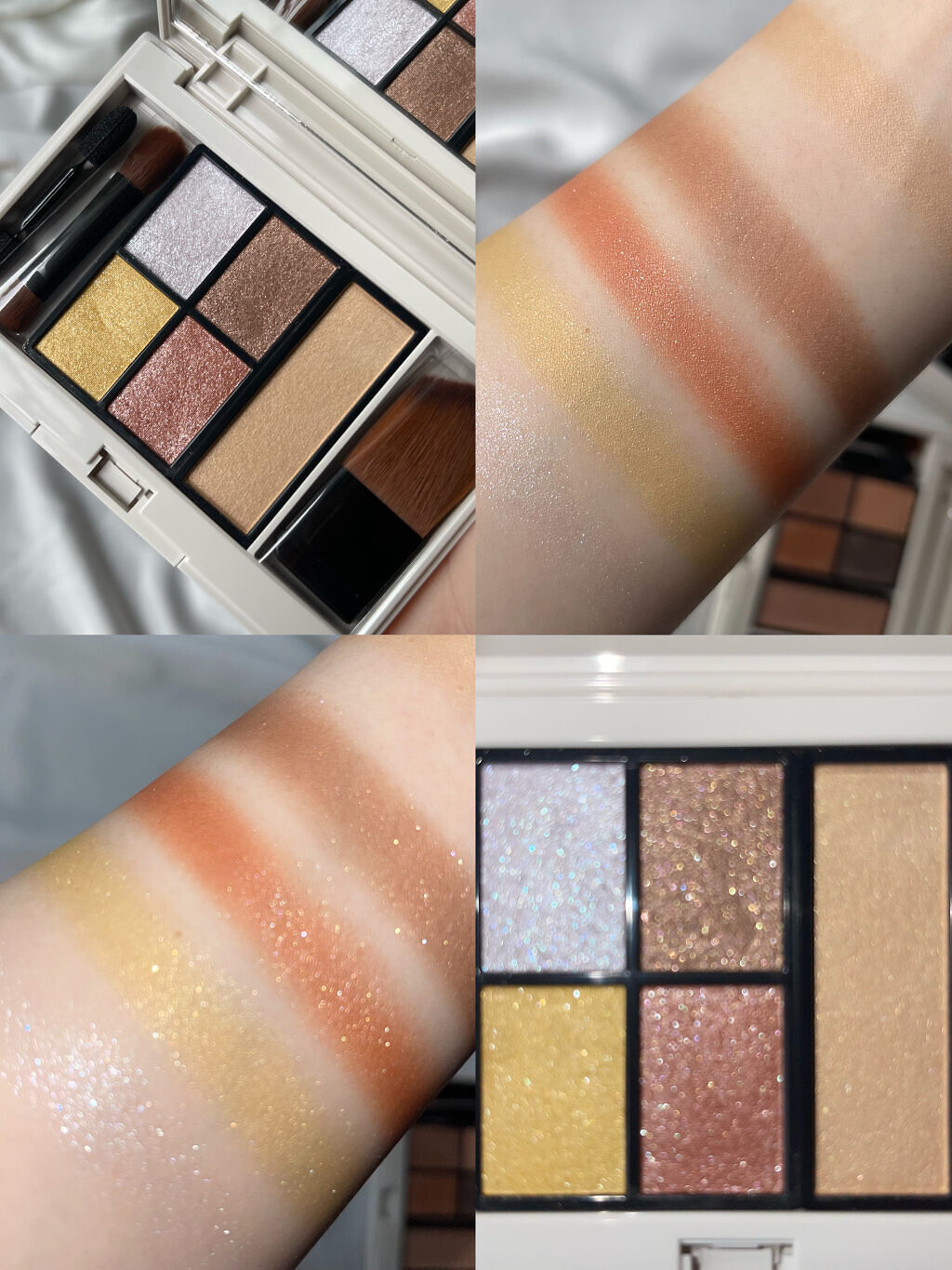 15thアニバーサリーミネラルアイ＆チークカラーパレット/エトヴォス/アイシャドウパレットを使ったクチコミ（3枚目）