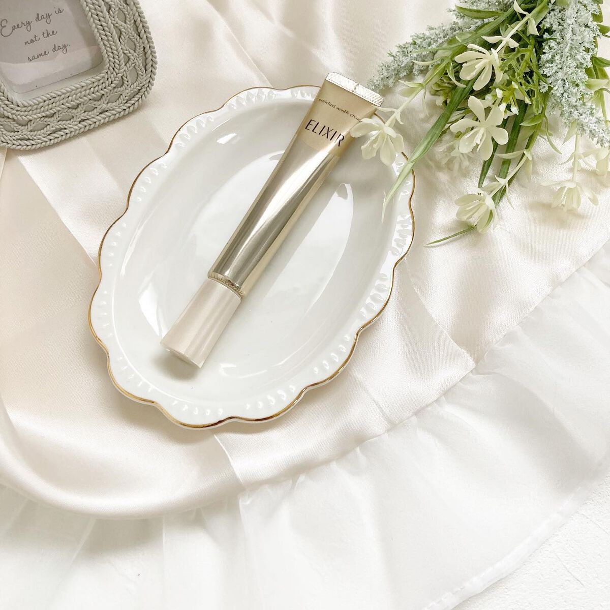 エリクシール シュペリエル エンリッチド リンクルクリーム/エリクシール/アイケア・アイクリームを使ったクチコミ(1枚目)