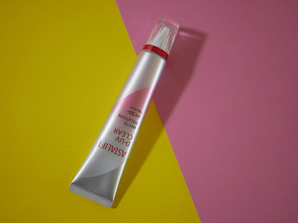 D-UVクリア ホワイトソリューション/アスタリフト/日焼け止めクリームを使ったクチコミ（1枚目）