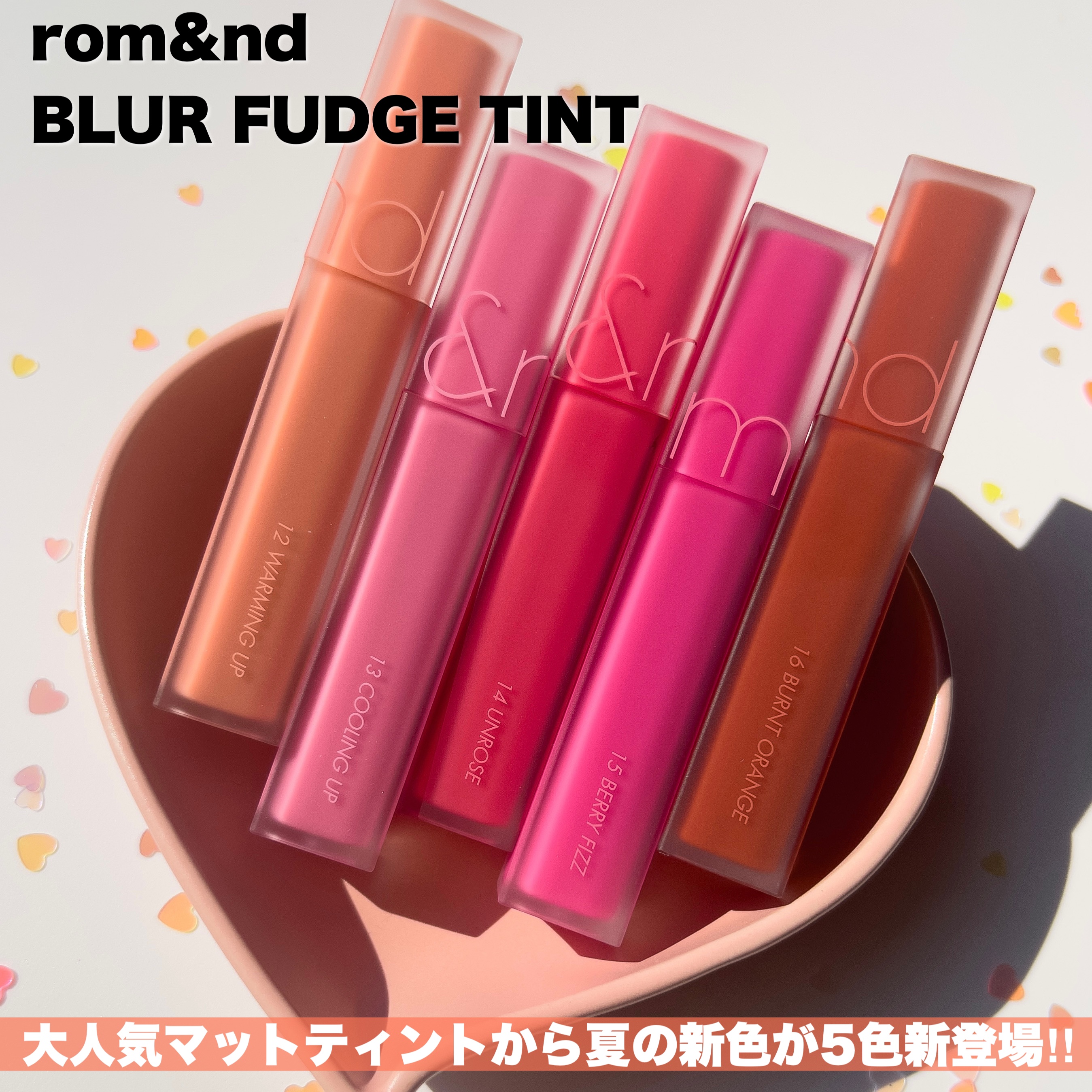 rom&nd ブラーファッジティント/rom&nd/リップティントを使ったクチコミ（2枚目）