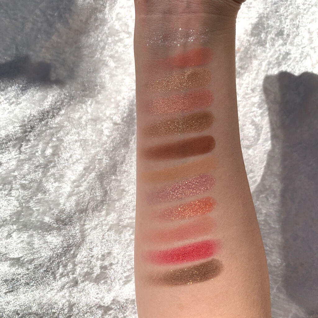 バレンタインボックス2 ピーチパレット/VAVI MELLO/アイシャドウパレットを使ったクチコミ（3枚目）