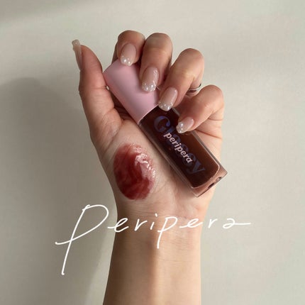 インク グラスティング リップ グロス 06 メイド イット(MADE IT)/PERIPERA/リップグロスを使ったクチコミ(1枚目)