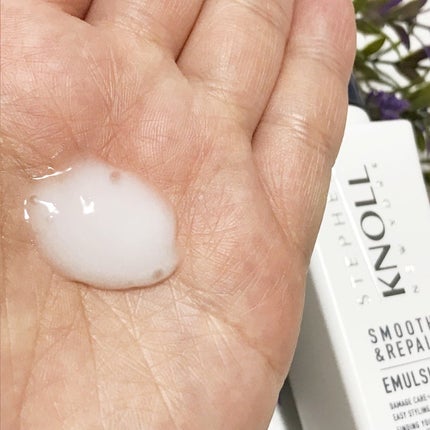 モイスチュアソフニング エマルジョン スムースリペア/スティーブンノル ニューヨーク/ヘアミルクを使ったクチコミ(3枚目)