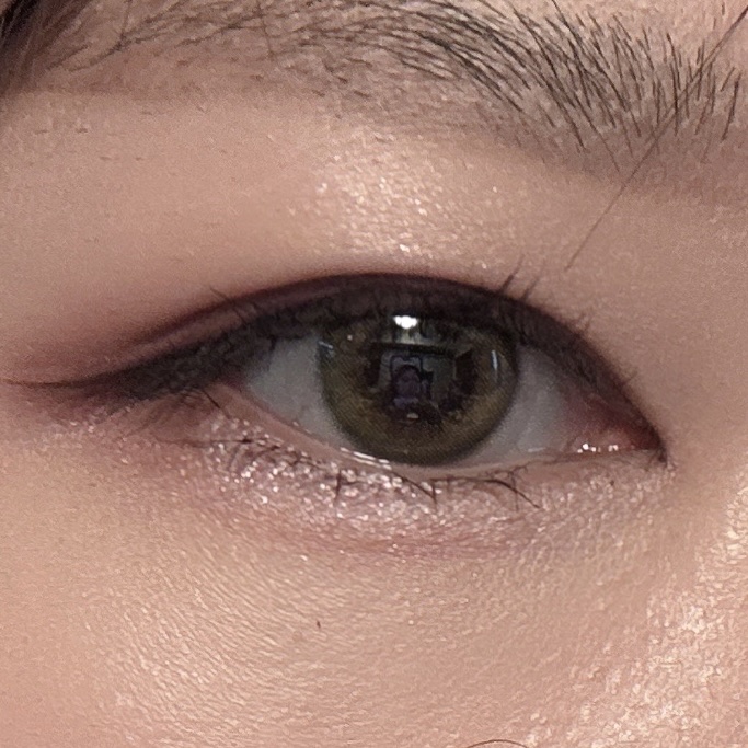 SCANDI 1day オリーブ/OLENS/カラーコンタクトレンズを使ったクチコミ（1枚目）