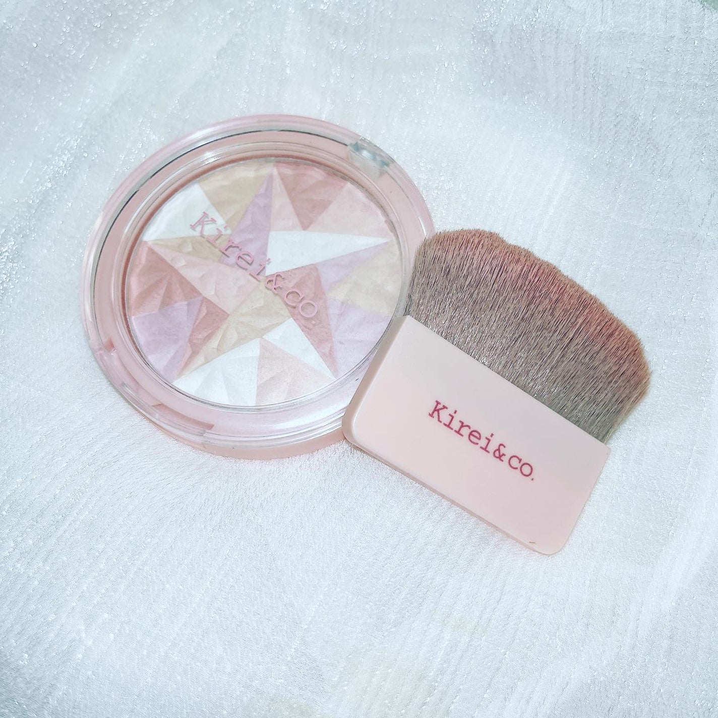 トーンアップフェイスパウダー/Kirei&co./プレストパウダーを使ったクチコミ(1枚目)