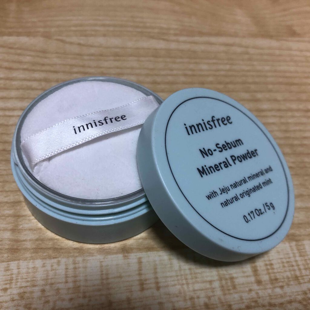 ノーセバム ミネラルパウダー/innisfree/ルースパウダーを使ったクチコミ（2枚目）