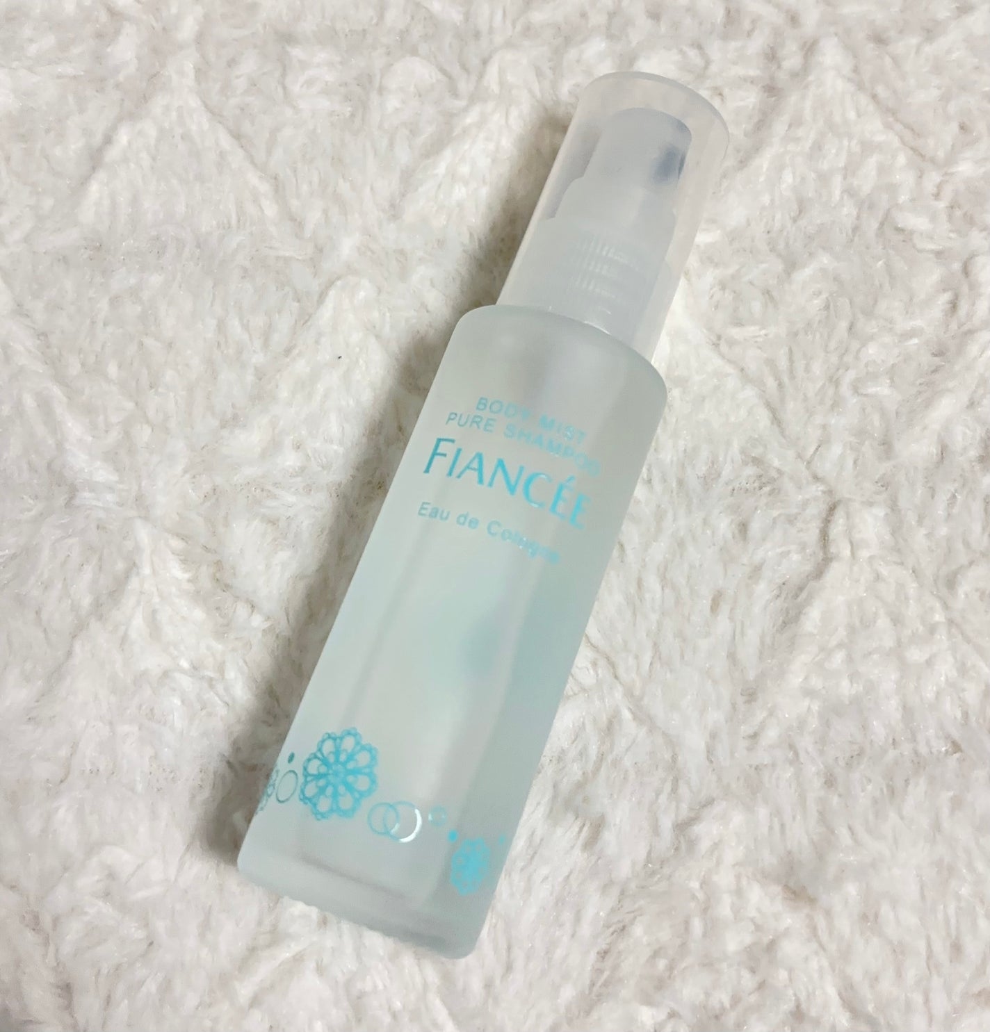 ボディミスト ピュアシャンプーの香り【パッケージリニューアル】/フィアンセ/香水(レディース)を使ったクチコミ(1枚目)