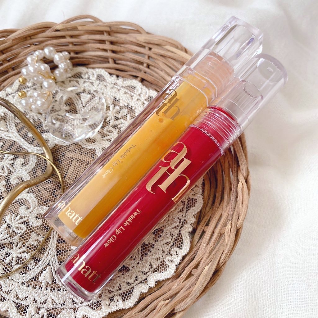 トゥインクルリップグロウ/ahatt/リップグロスを使ったクチコミ（1枚目）