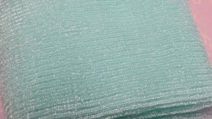 ふわもこ泡 ボディタオル/DAISO/その他を使ったクチコミ(2枚目)