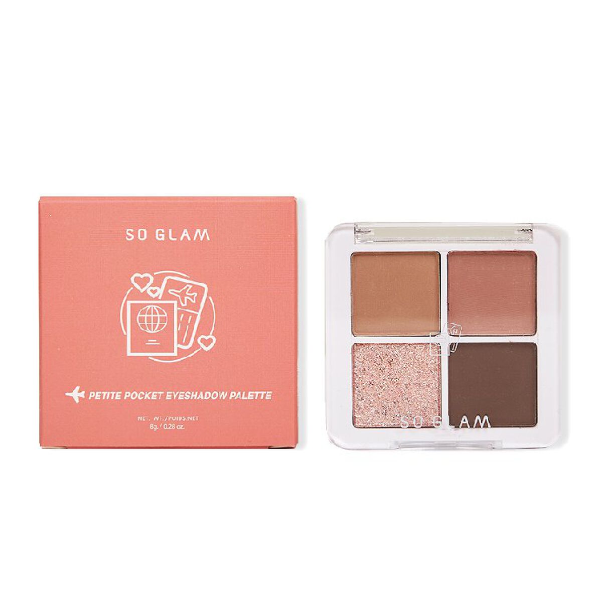 プチポケットアイシャドウパレット 02 Golden Gate Bridge(ゴールデンゲートブリッジ)