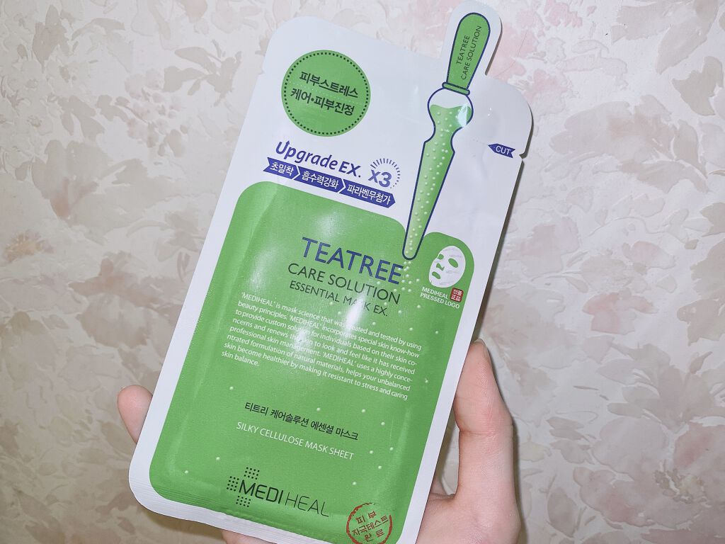 ティーツリーケア ソリューション エッセンシャルマスクEX/MEDIHEAL/シートマスク・パックを使ったクチコミ（1枚目）