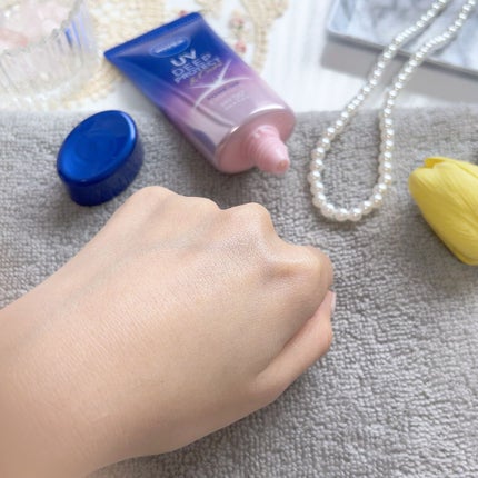 ニベアUV ディープ プロテクト&ケア トーンアップ エッセンス/ニベア/日焼け止めローションを使ったクチコミ(3枚目)