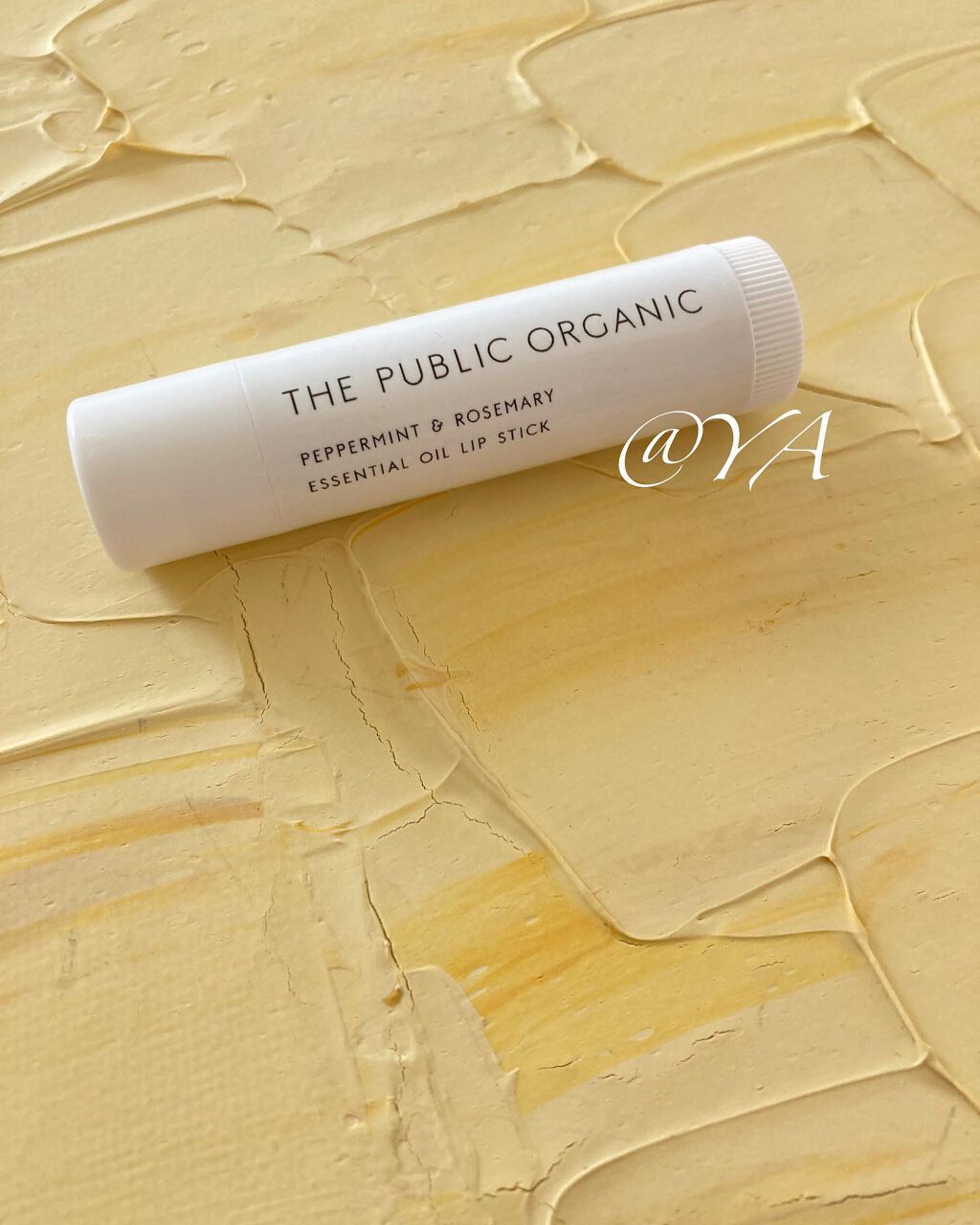 オーガニック認証 精油リップスティック スーパーポジティブ ライズ/THE PUBLIC ORGANIC/リップクリームを使ったクチコミ（1枚目）