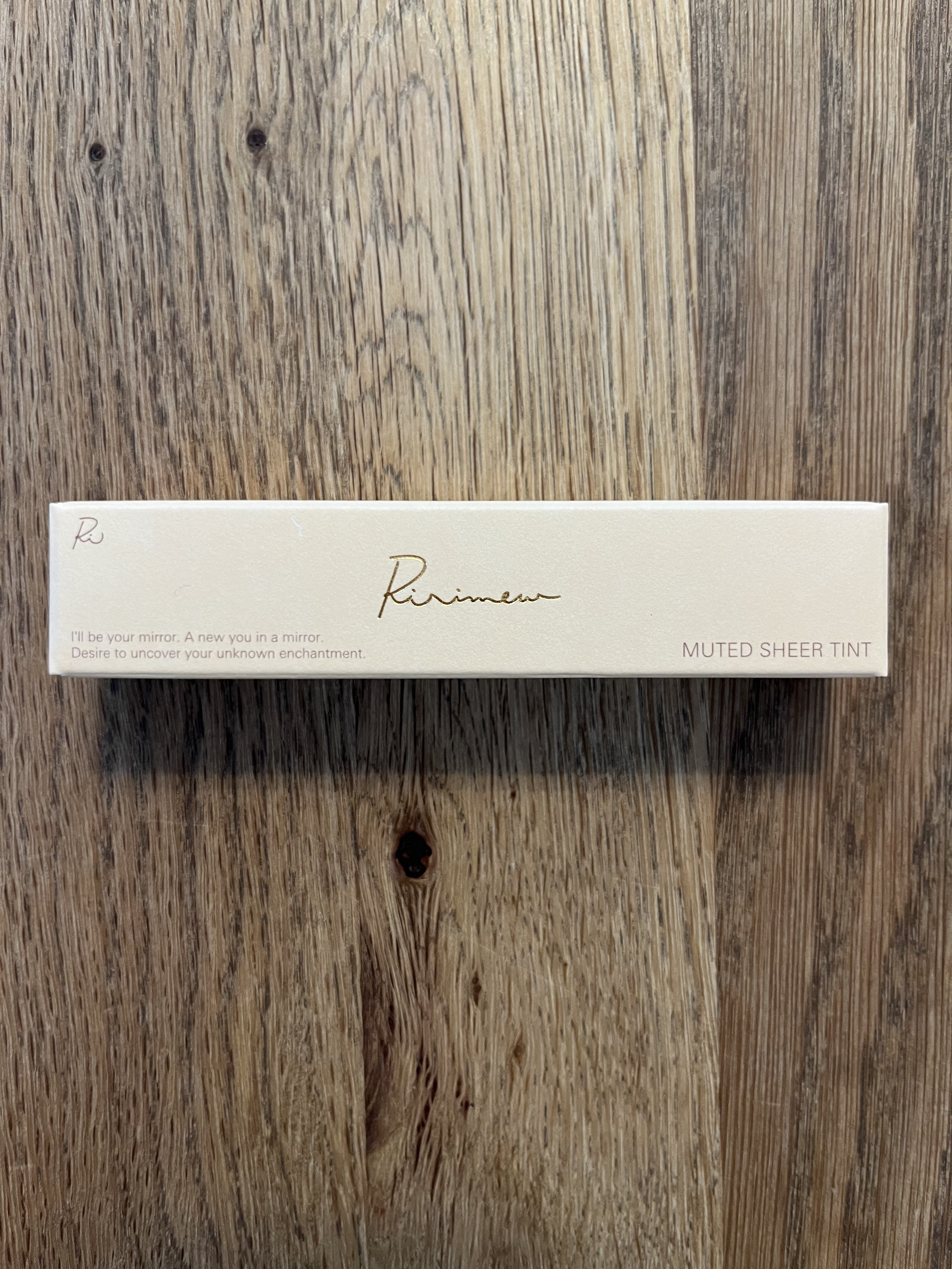 ミューテッドシアーティント 04 オレンジアールグレイ/Ririmew/リップティントを使ったクチコミ（2枚目）