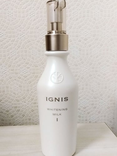 IGNIS ホワイトニング ミルク Iのクチコミ「IGNIS　ホワイトニング ミルク I

アルビオンドレッサーにてサンプルを貰い良かったので、.....」（1枚目）