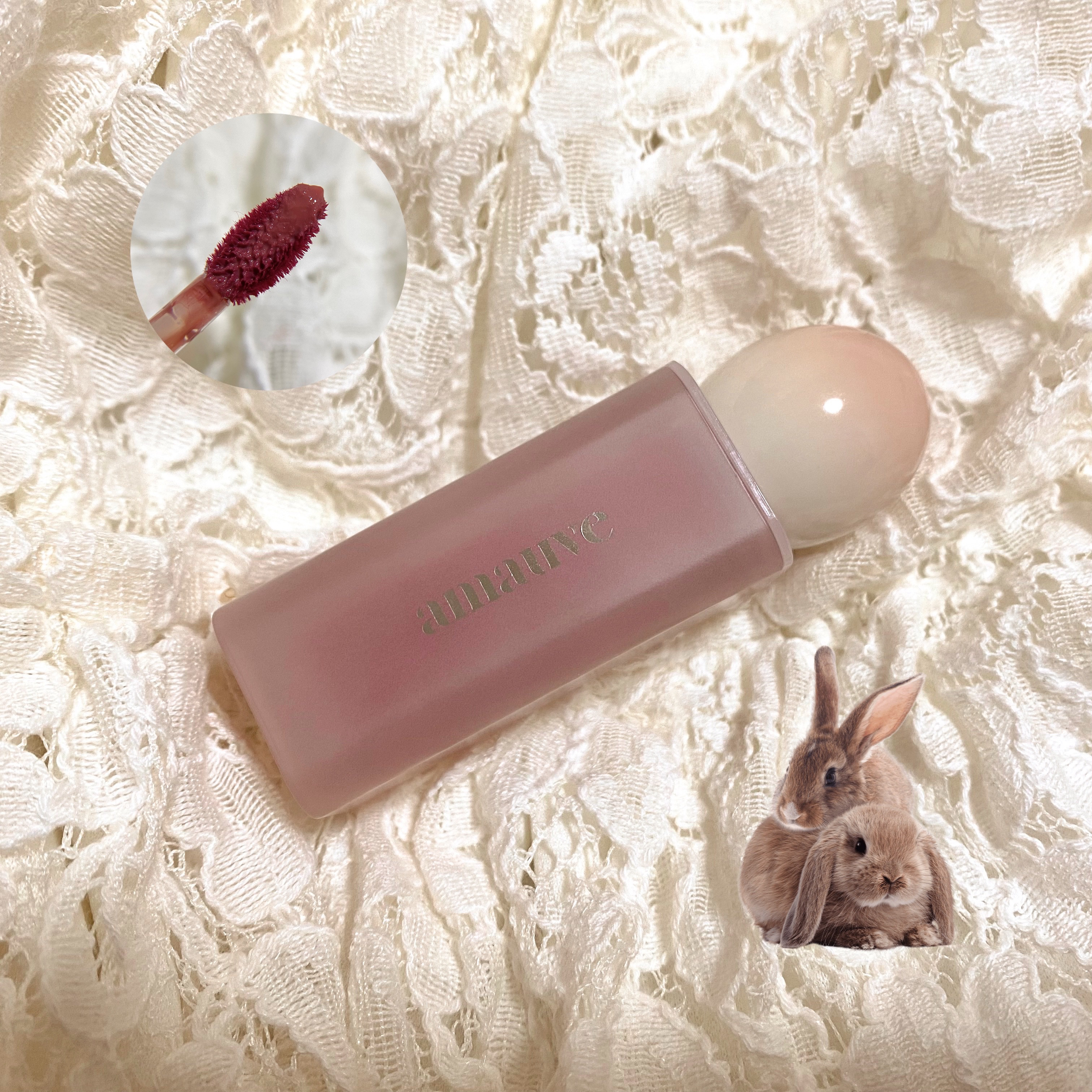 デューイドトムティント/amauve/リップティントを使ったクチコミ（2枚目）