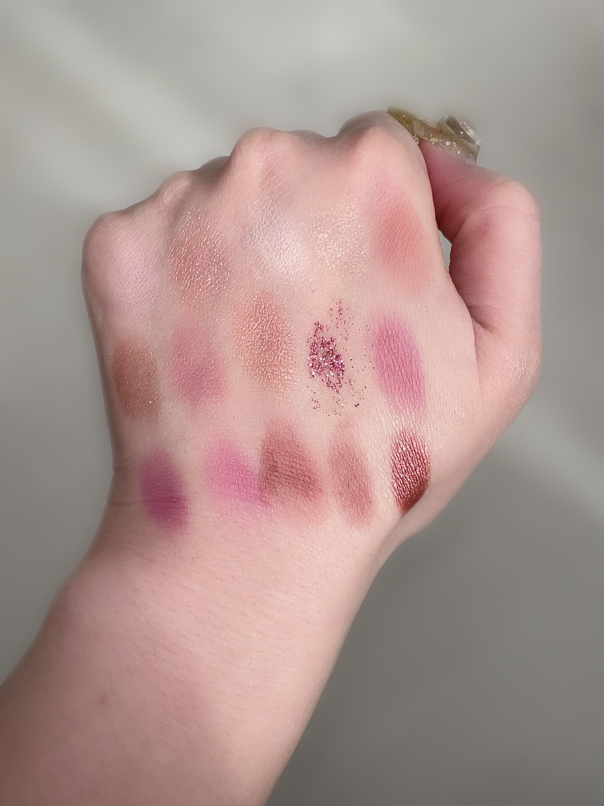 プレイカラーアイパレット ローズボム/ETUDE/アイシャドウパレットを使ったクチコミ（2枚目）