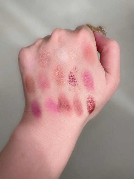 プレイカラーアイパレット ローズボム/ETUDE/アイシャドウパレットを使ったクチコミ(2枚目)