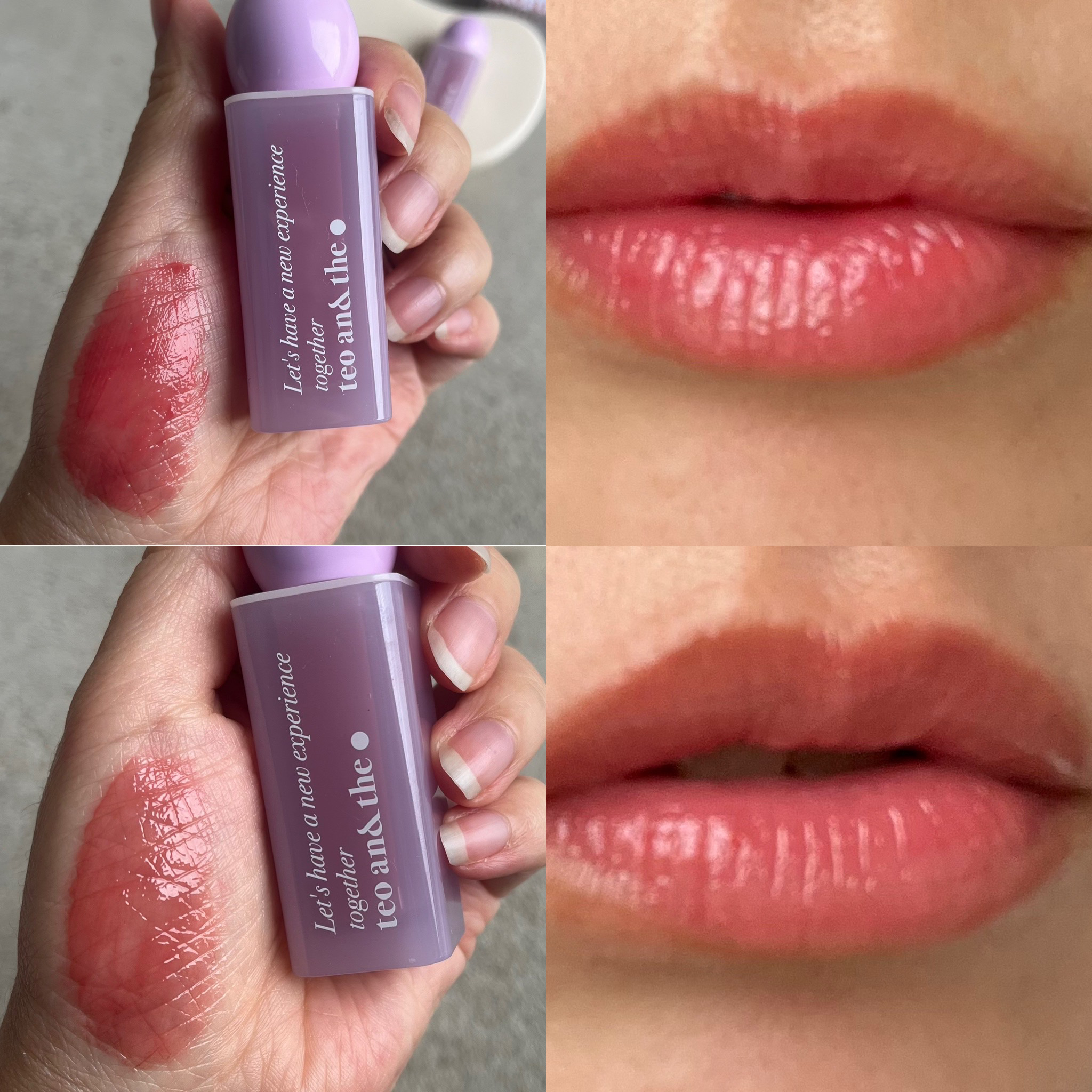 teo and the Milky Dotom Tint/タオアンダー/リップグロスを使ったクチコミ（2枚目）