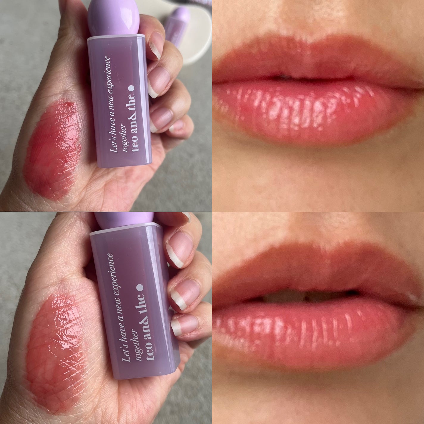 teo and the Milky Dotom Tint/タオアンダー/リップグロスを使ったクチコミ(2枚目)