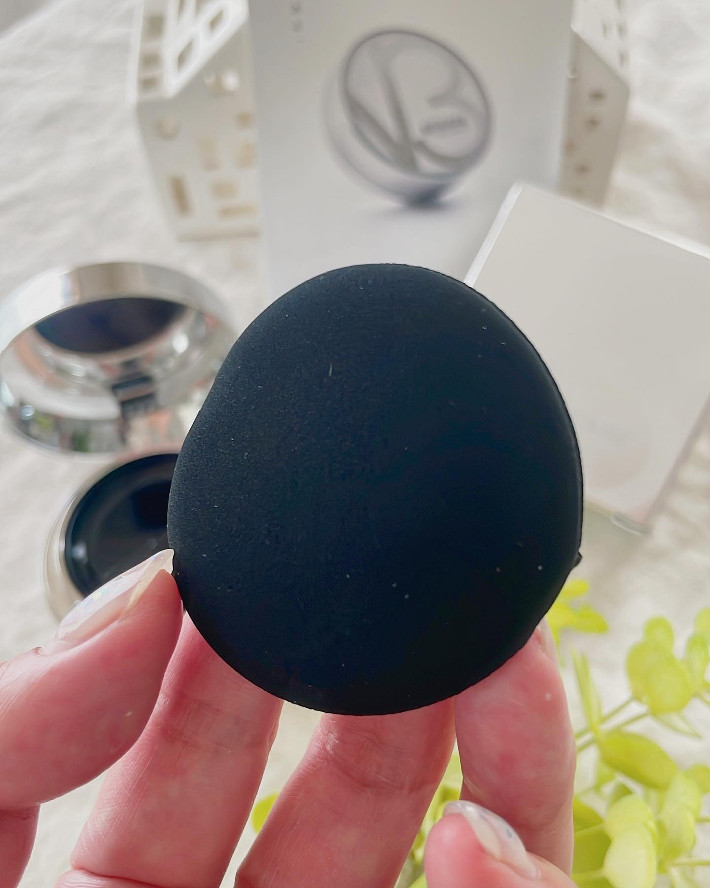 V3シャイニングファンデーション/SPICARE/クッションファンデーションを使ったクチコミ（3枚目）