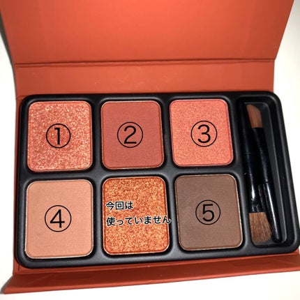 アイカラーパレット/heme/アイシャドウパレットを使ったクチコミ(4枚目)