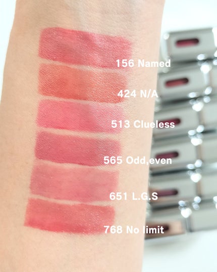 アンシーン ミラーティント/Oddtype/リップティントを使ったクチコミ(5枚目)