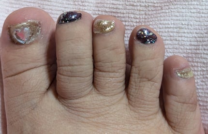 ジェルネイル/セリア/ジェルネイルを使ったクチコミ(2枚目)