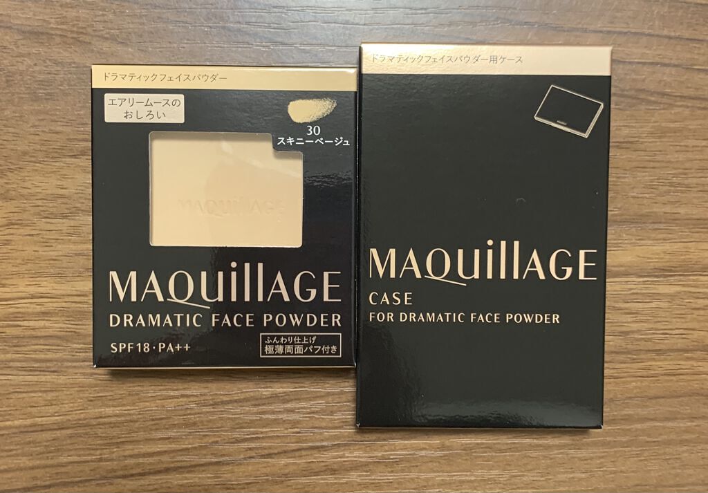 ドラマティックフェイスパウダー 30(レフィル)/マキアージュ/プレストパウダーを使ったクチコミ（1枚目）