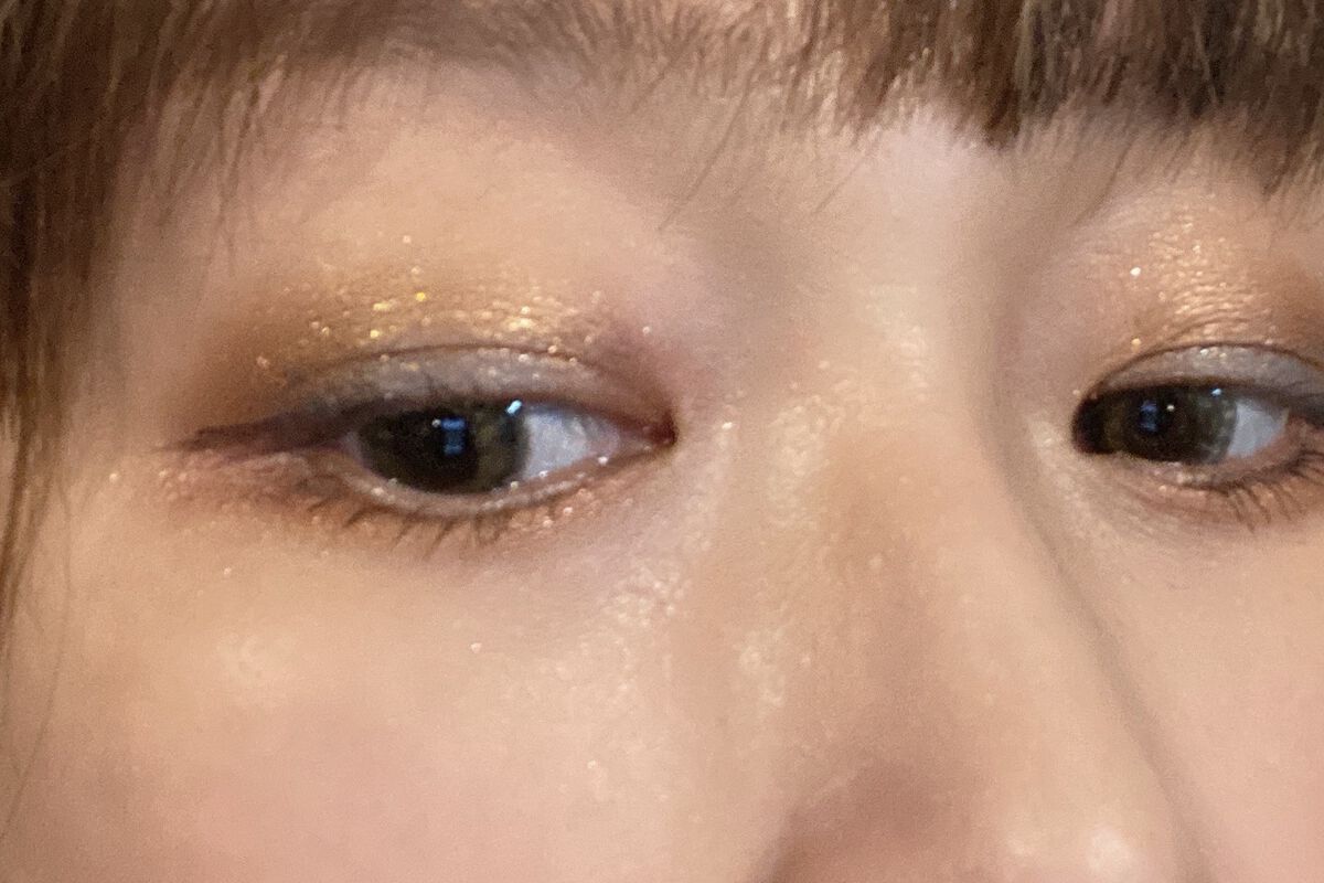 デザイニング ペンシル  EX01 Evening Haze/SNIDEL BEAUTY/スティックアイシャドウを使ったクチコミ（3枚目）