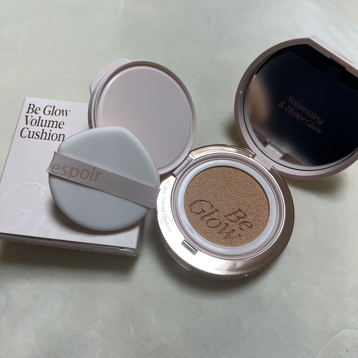 エスポア ビーグロー ボリュームクッション/espoir/クッションファンデーションを使ったクチコミ(2枚目)
