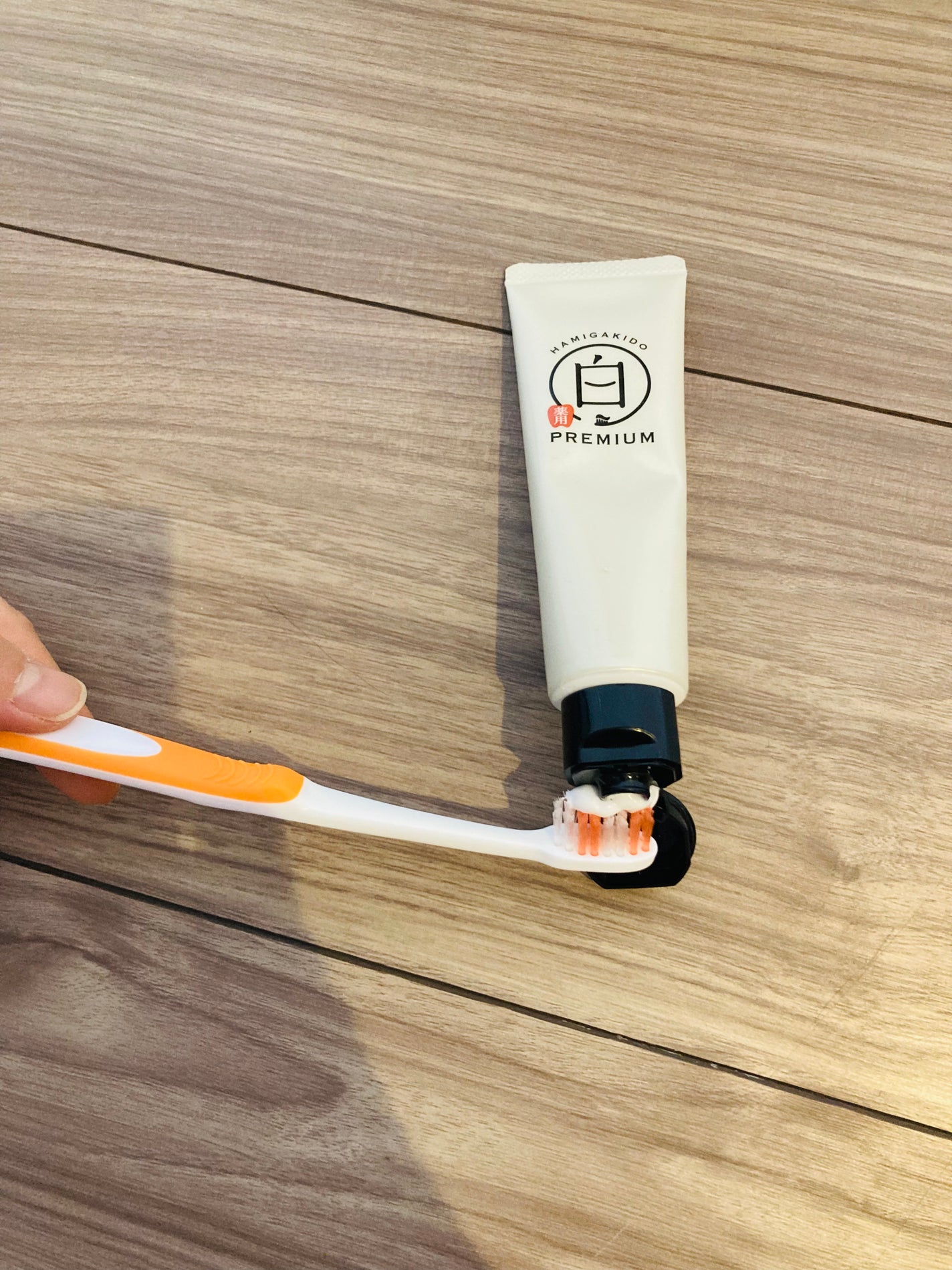 歯磨き堂 薬用ホワイトニングペースト プレミアム/歯磨き堂/歯磨き粉を使ったクチコミ(4枚目)