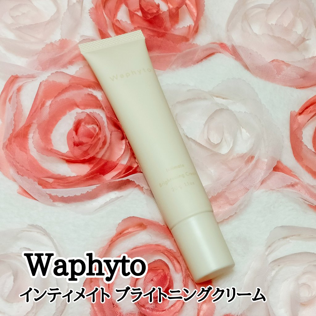 インティメイト ブライトニングクリーム/Waphyto/デリケートゾーンケアを使ったクチコミ（1枚目）
